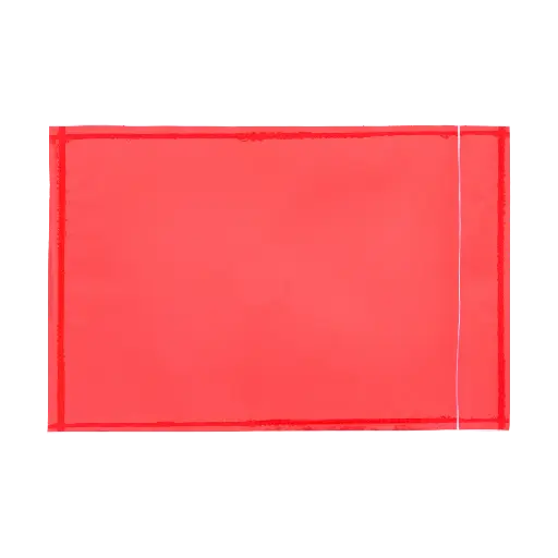 [8003] Plain Doculope 150mm x 115mm Red (1000/Pack)